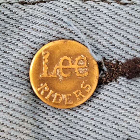 Vintage 70s LEE Riders Polyester Pants 28x34 USA - Picture 3 of 16